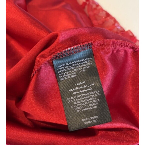 Bebe Red Sequin Mini Dress Size 8 Glam - Picture 6 of 8